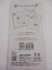 Cute Kawaii Kamio Fish Dolphin Shark Whale Turtle Sea Ocean Sticker Sheet - with Gold Accents - for Journal Planner Craft Agenda Organizer Scrapbook