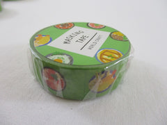 Cute Kawaii World Craft Washi / Masking Deco Tape - Food Donburi Ramen Rice Bowl - for Scrapbooking Journal Planner Craft