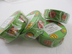 Cute Kawaii World Craft Washi / Masking Deco Tape - Food Donburi Ramen Rice Bowl - for Scrapbooking Journal Planner Craft