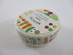 Cute Kawaii World Craft Washi / Masking Deco Tape - Healthy Vegetables - for Scrapbooking Journal Planner Craft