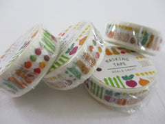 Cute Kawaii World Craft Washi / Masking Deco Tape - Healthy Vegetables - for Scrapbooking Journal Planner Craft