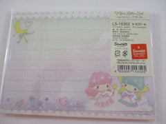 Cute Kawaii Miki Takei Little Twin Stars Letter Set Pack - Stationery Writing Paper Penpal Collectible