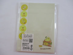 Cute Kawaii MW Piyoko Mame Chicks Cafe Letter Set Pack - Bacon and Egg - Stationery Writing Paper Penpal Collectible