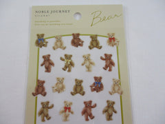 Cute Kawaii Mind Wave Journal Journey - Bear Sticker Sheet - for Journal Planner Craft