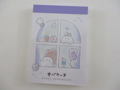 Cute Kawaii Crux Ghost nakamatachi A Mini Notepad / Memo Pad - Stationery Designer Paper Collection