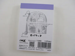 Cute Kawaii Crux Ghost nakamatachi A Mini Notepad / Memo Pad - Stationery Designer Paper Collection