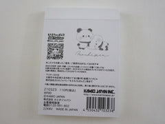 Cute Kawaii Kamio Mochi Pan Panda Mini Notepad / Memo Pad - Stationery Design Writing Collection