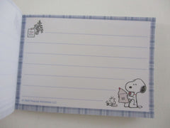 Cute Kawaii Peanuts Snoopy Mini Notepad / Memo Pad Kamio - W Peanuts Letter Love - Stationery Designer Paper Collection