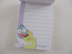 Cute Kawaii Sanrio Characters Cinnamoroll Purin Mini Notepad / Memo Pad Kamio - Stationery Designer Paper Collection