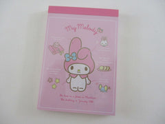 Cute Kawaii Sanrio My Melody Mini Notepad / Memo Pad Kamio - Stationery Designer Paper Collection
