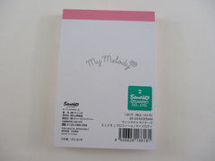 Cute Kawaii Sanrio My Melody Mini Notepad / Memo Pad Kamio - Stationery Designer Paper Collection