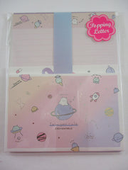 Cute Kawaii Q-Lia Alien Space Cosmo World Stars Letter Set Pack - Stationery Writing Paper Penpal Collectible