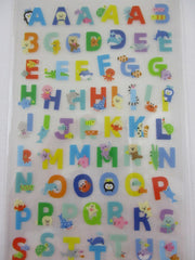 Cute Kawaii Mind Wave Alphabet Sea Ocean Animals Sticker Sheet - for Journal Planner Craft