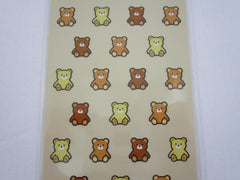 Cute Kawaii MW - Bears Sticker Sheet - for Journal Planner Craft