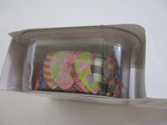 Cute Kawaii Bande Roll of 200 Stickers - Washi Tape Paper - Hearts Love Valentine #Luv - for Scrapbooking Journal Planner Craft