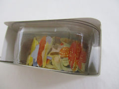 Cute Kawaii Bande Roll of 200 Stickers - Washi Tape Paper - Mushroom - for Scrapbooking Journal Planner Craft