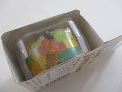 Cute Kawaii Bande Roll of 200 Stickers - Washi Tape Paper - Ice Cream - for Scrapbooking Journal Planner Craft