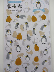 Cute Kawaii World Craft Mrse Series - Penguin - Sticker Sheet - for Journal Planner Craft