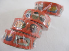 Cute Kawaii World Craft Washi / Masking Deco Tape - Food Rice Bowl Miso Soup Seaweed - for Scrapbooking Journal Planner Craft