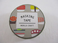 Cute Kawaii World Craft Washi / Masking Deco Tape - Food Sushi Sashimi - for Scrapbooking Journal Planner Craft