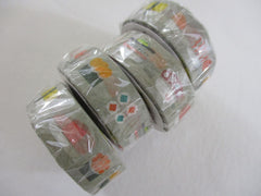 Cute Kawaii World Craft Washi / Masking Deco Tape - Food Sushi Sashimi - for Scrapbooking Journal Planner Craft