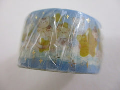 Cute Kawaii BGM Washi / Masking Deco Tape - Cat kitten Stars Cloud Dream - for Scrapbooking Journal Planner Craft