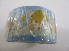 Cute Kawaii BGM Washi / Masking Deco Tape - Cat kitten Stars Cloud Dream - for Scrapbooking Journal Planner Craft
