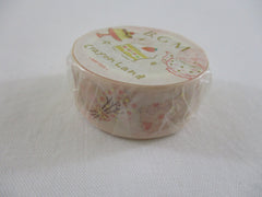 Cute Kawaii BGM Washi / Masking Deco Tape - Crayon Land series - Sweet Strawberry Desserts Pastry Bakery - for Scrapbooking Journal Planner Craft