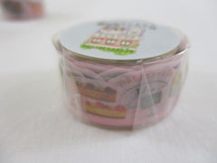 Cute Kawaii MW Washi / Masking Deco Tape - Town Series - Bakery Pastry Shop patisserie - for Scrapbooking Journal Planner Craft
