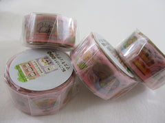 Cute Kawaii MW Washi / Masking Deco Tape - Town Series - Bakery Pastry Shop patisserie - for Scrapbooking Journal Planner Craft