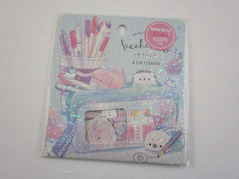 Cute Kawaii Crux Keshikko #Stationery Hedgehog Flake Stickers Sack - for Journal Planner Craft Scrapbook Agenda