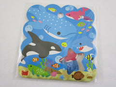 VHTF Collectible Pre-owned Cute Kawaii Q-Lia Dophin Fish Ocean Stickers Sack