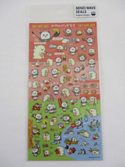 Cute Kawaii Mind Wave Cooking Panda Summer Fun Chef Busy Kitchen Sticker Sheet - for Journal Planner Craft