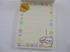 Cute Kawaii San-X Komonohashikamo Duck Mini Notepad / Memo Pad - A - Vintage and Rare