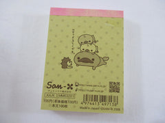 Cute Kawaii San-X Komonohashikamo Duck Mini Notepad / Memo Pad - A - Vintage and Rare