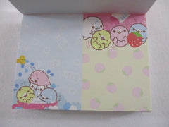 Cute Kawaii San-X Mamegoma Seal Mini Notepad / Memo Pad - E - 2009 Vintage