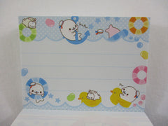 Cute Kawaii San-X Mamegoma Seal Mini Notepad / Memo Pad - J - 2009 Vintage