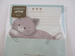 Cute Kawaii  Q-Lia Cat Letter Set Pack - Stationery Writing Paper Penpal Collectible