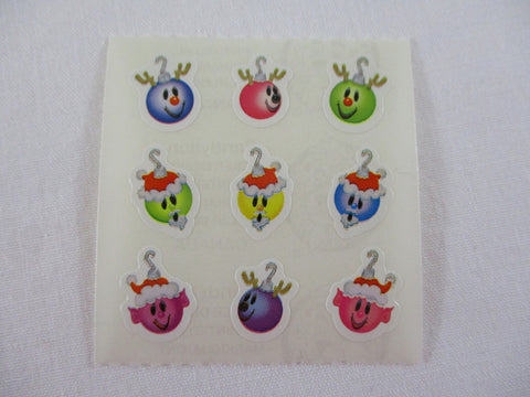 Sandylion Christmas Ornaments Sticker Sheet / Module - Vintage & Collectible