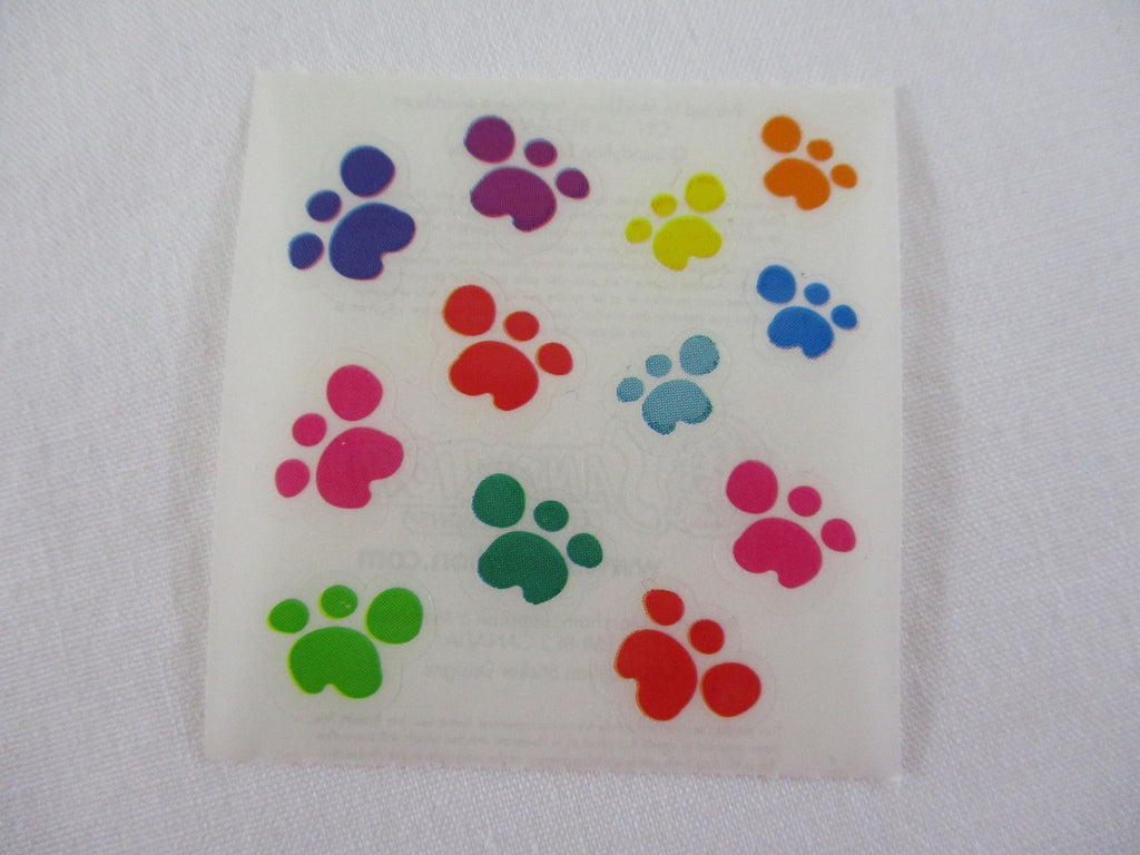 Sandylion Paws Sticker Sheet / Module - Vintage & Collectible