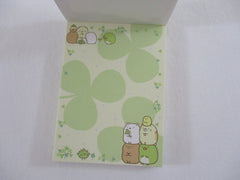 Cute Kawaii San-X Sumikko Gurashi Mini Notepad / Memo Pad - B - 2014 - Rare HTF