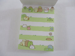 Cute Kawaii San-X Sumikko Gurashi Mini Notepad / Memo Pad - D - 2014 - Rare HTF