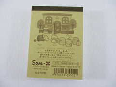 Cute Kawaii San-X Sumikko Gurashi Cafe Mini Notepad / Memo Pad - C - 2015 - Rare HTF