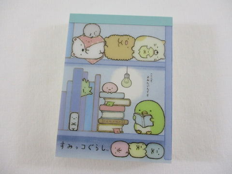 Cute Kawaii San-X Sumikko Gurashi Mini Notepad / Memo Pad - C - 2013 - Rare HTF