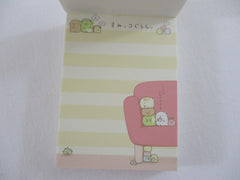Cute Kawaii San-X Sumikko Gurashi Mini Notepad / Memo Pad - D - 2013 - Rare HTF