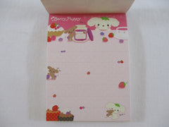 Vintage Rare VHTF - Cute Kawaii San-X Berry Puppy Mini Notepad / Memo Pad - E - Stationery Penpal Gift