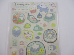 Cute Kawaii San-X Mamegoma Seal Sticker Sheet 2021 - A - for Planner Journal Scrapbook Craft