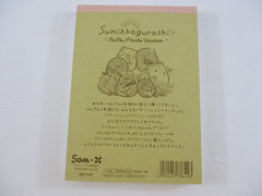 Cute Kawaii San-X Sumikko Gurashi Pen Pen Fruits Vacation  4 x 6 Inch Notepad / Memo Pad - A - Stationery Designer Paper Collection