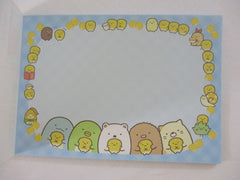 Cute Kawaii San-X Sumikko Gurashi Food Theme Shirokuma ga soup 4 x 6 Inch Notepad / Memo Pad - B - Stationery Designer Paper Collection