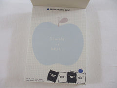 Cute Kawaii San-X MonokuRo Boo Piggy Mini Notepad / Memo Pad - C - 2008 - Rare HTF